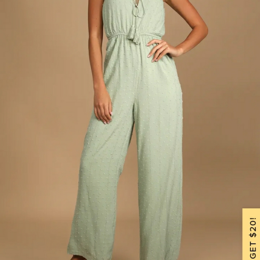 Lulu's Wild and Carefree jumpsuit M